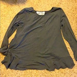 Women’s lace back top